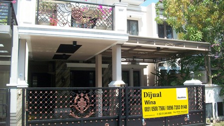 Rumah Premium di Central Park A. Yani Surabaya Selatan, Design Interior Mewah, Full Furnished, SIAP HUNI !!! - WNA -