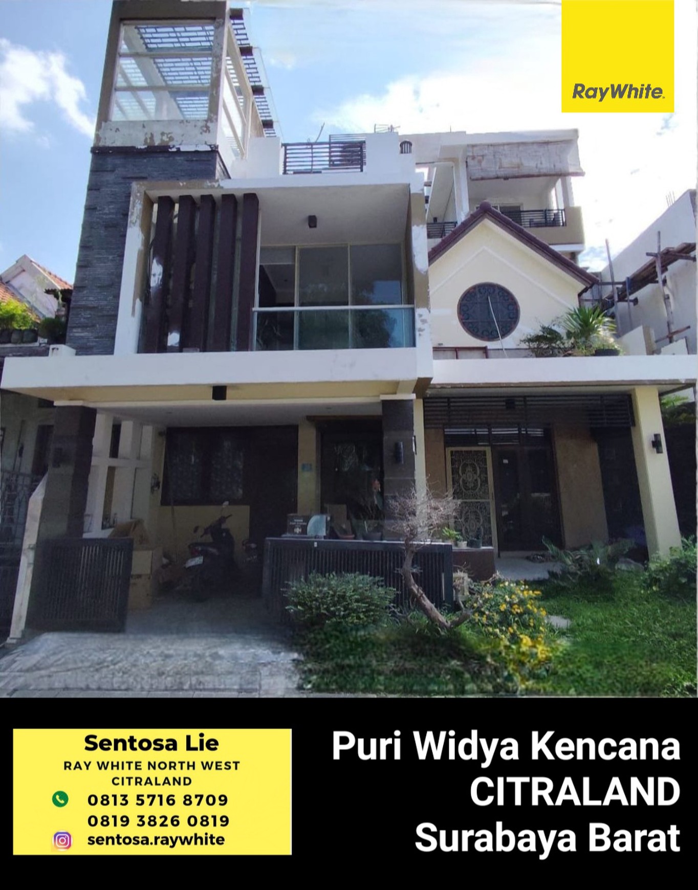 Murah Luas Dijual Rumah Citraland Puri Widya Kencana Dekat G Walk, Sekolah Ciputra, Uc