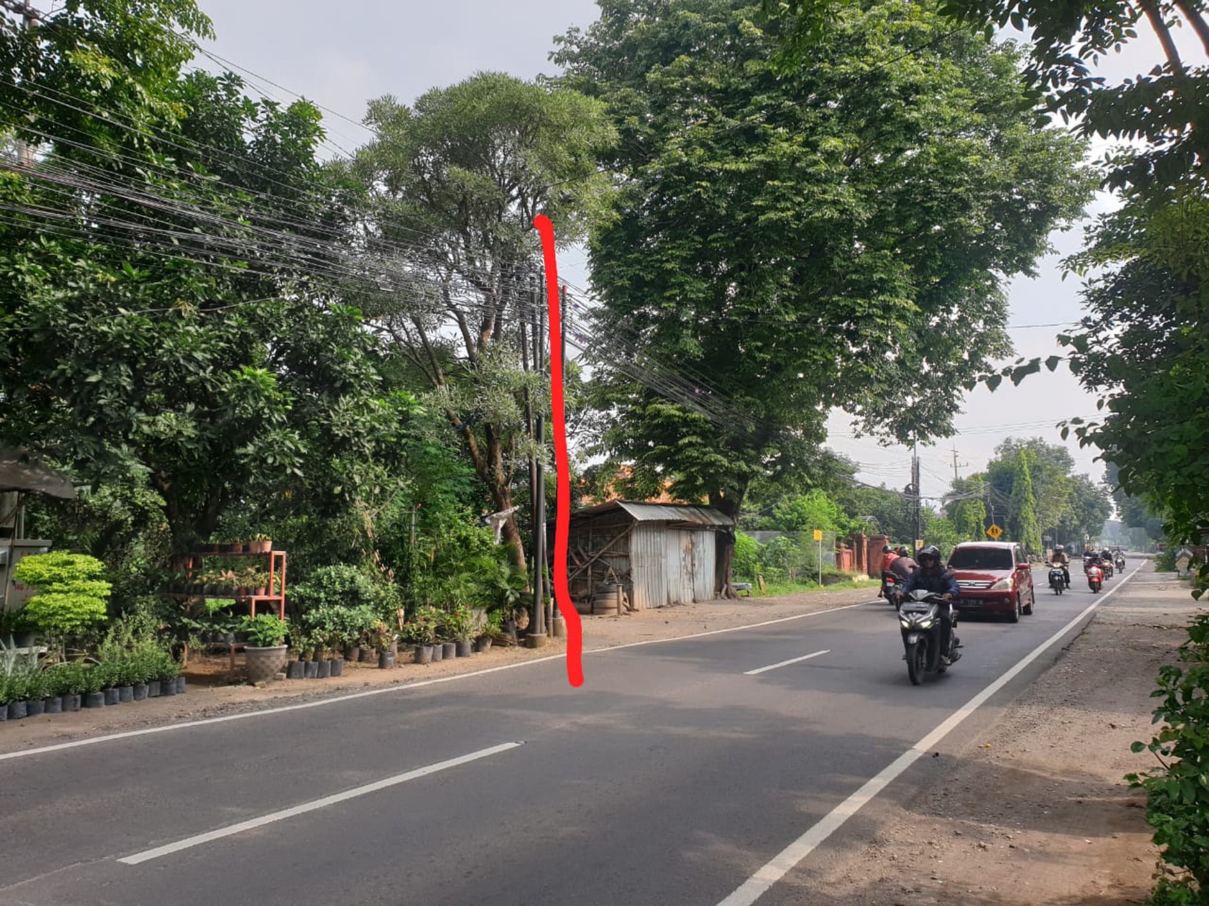 Murah Dijual 3480 M2 Tanah Industri Nol Jalan Raya Pacet - Mojosari - Jawa Timur Cocok Buat Segala Usaha - Surat Shm