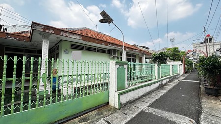 Rumah Luas Di Palbatu Tebet Jaksel Cocok Dibangun Kost an, Lokasi Nempel Balai Sudirman