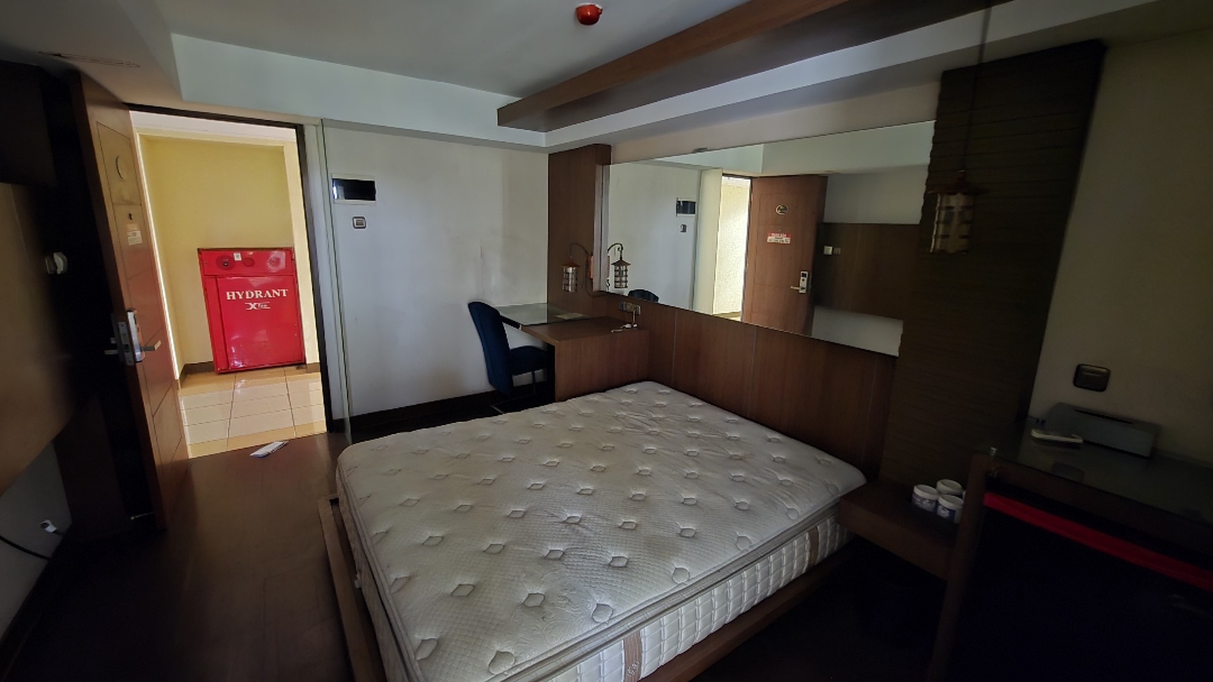 Dijual studio furnished lantai rendah 6 apartemen kebagusan city jakarta selatan