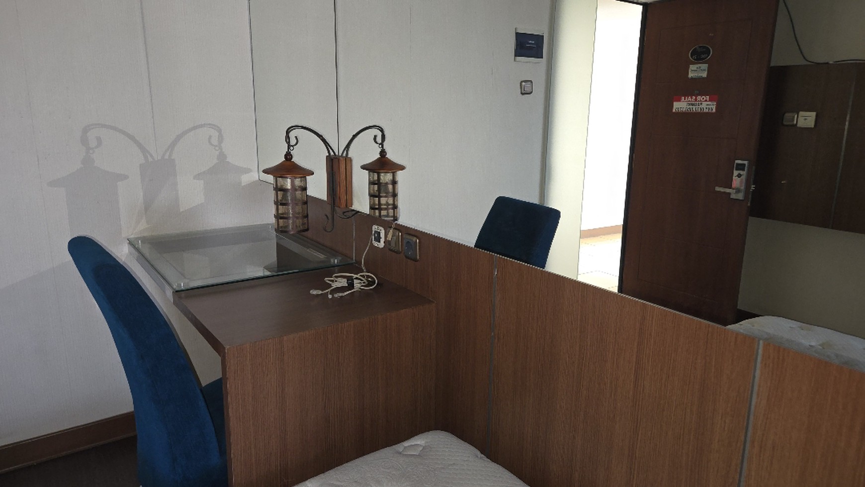 Dijual studio furnished lantai 18 apartemen kebagusan city