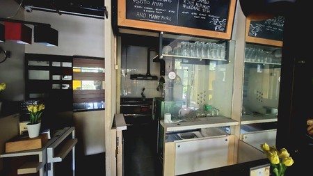 Dijual kios furnished kafe di apartemen kebagusan city