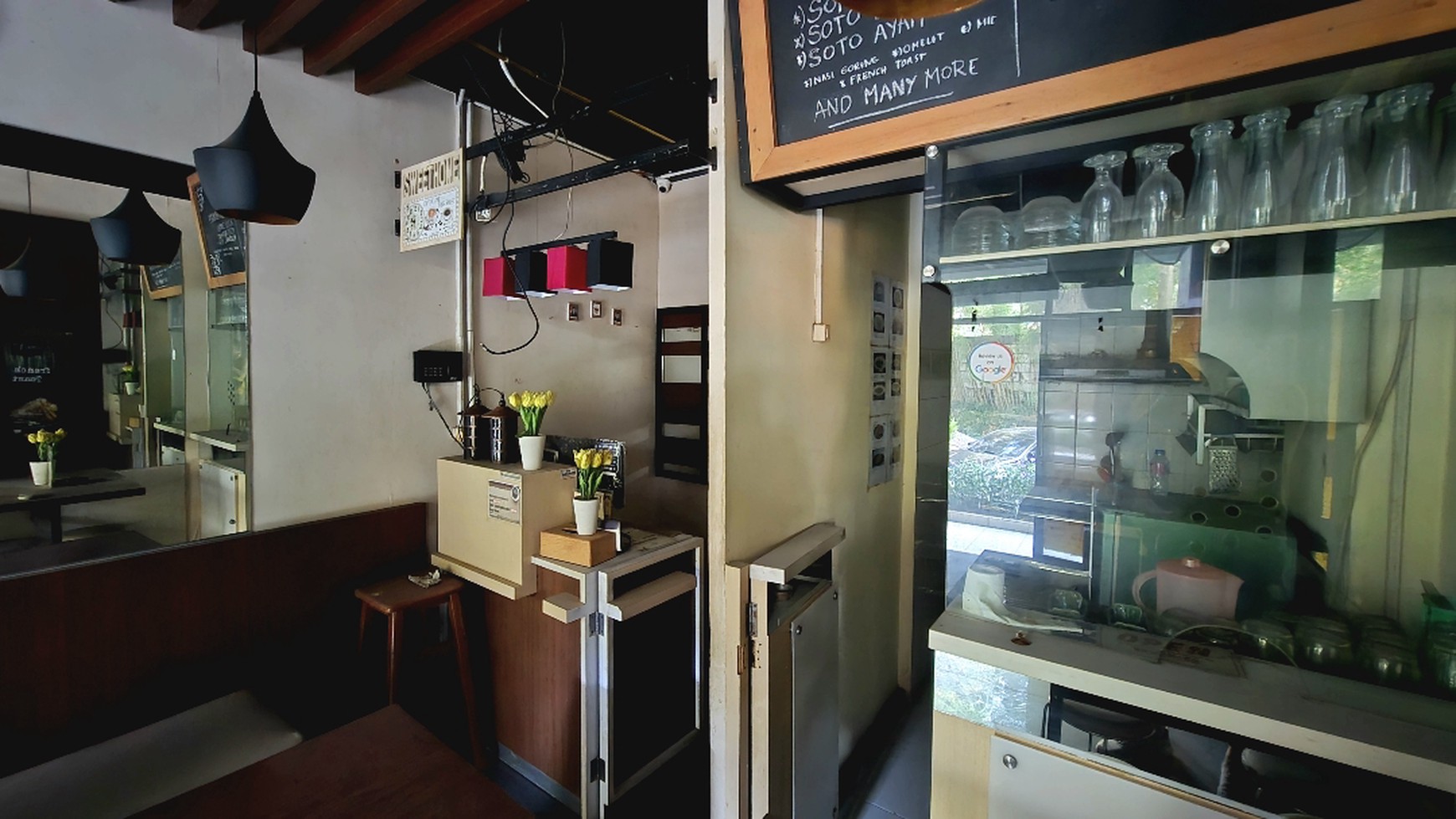 Dijual kios furnished kafe di apartemen kebagusan city