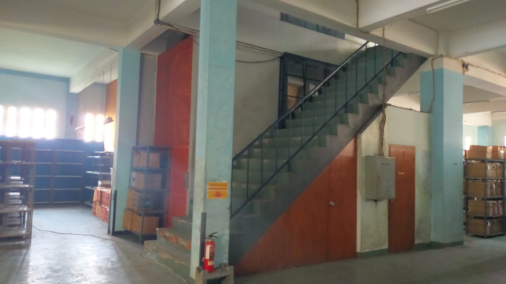 Gudang dan Kantor LT 1222m2 di Area Kemayoran Jakarta Pusat