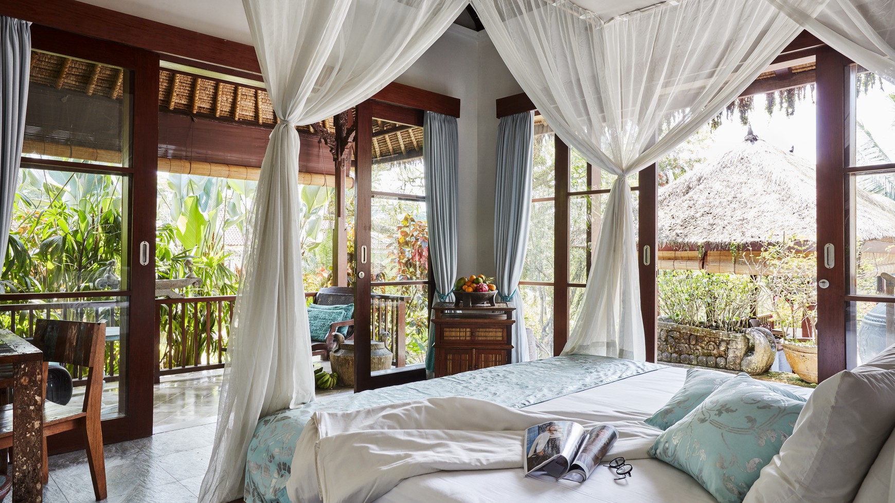 For Sale Villa on 8.160 Sqm of Land with Lush Widespread Views of Rice Fields and Green Valley