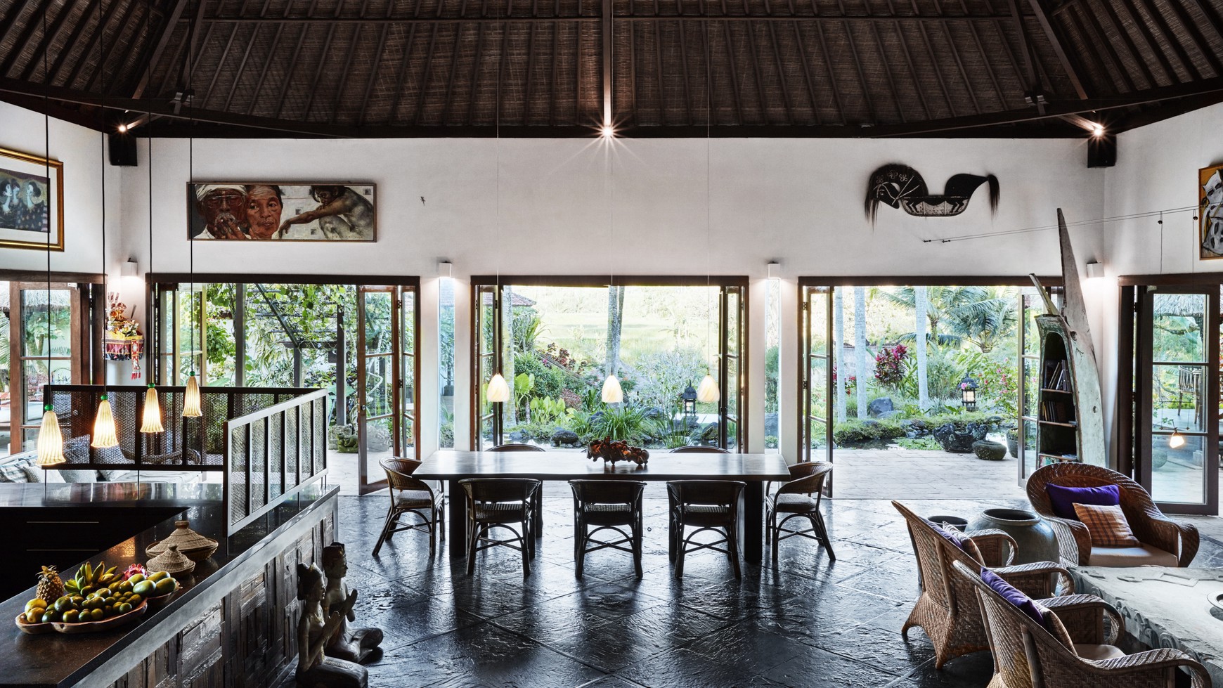 For Sale Villa on 8.160 Sqm of Land with Lush Widespread Views of Rice Fields and Green Valley