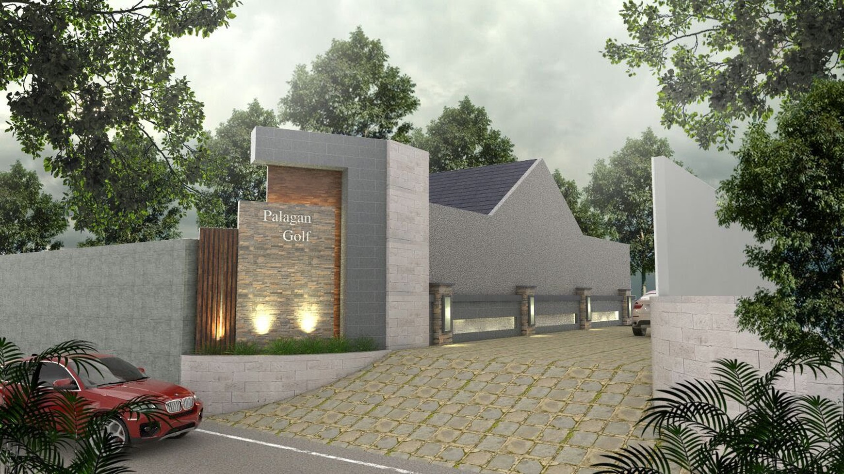 Rumah Scandinavian Modern 2 Lantai Lokasi Premium di Jalan Palagan Ngaglik Sleman 