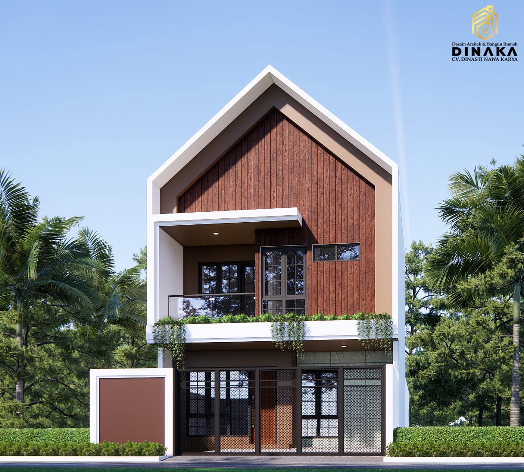 Rumah Scandinavian Modern 2 Lantai Lokasi Premium di Jalan Palagan Ngaglik Sleman 