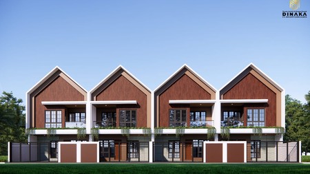 Rumah Scandinavian Modern 2 Lantai Lokasi Premium di Jalan Palagan Ngaglik Sleman 