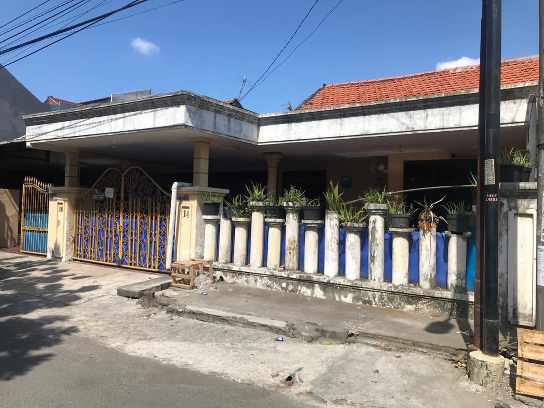 Rumah Hitung Tanah Area Cipete