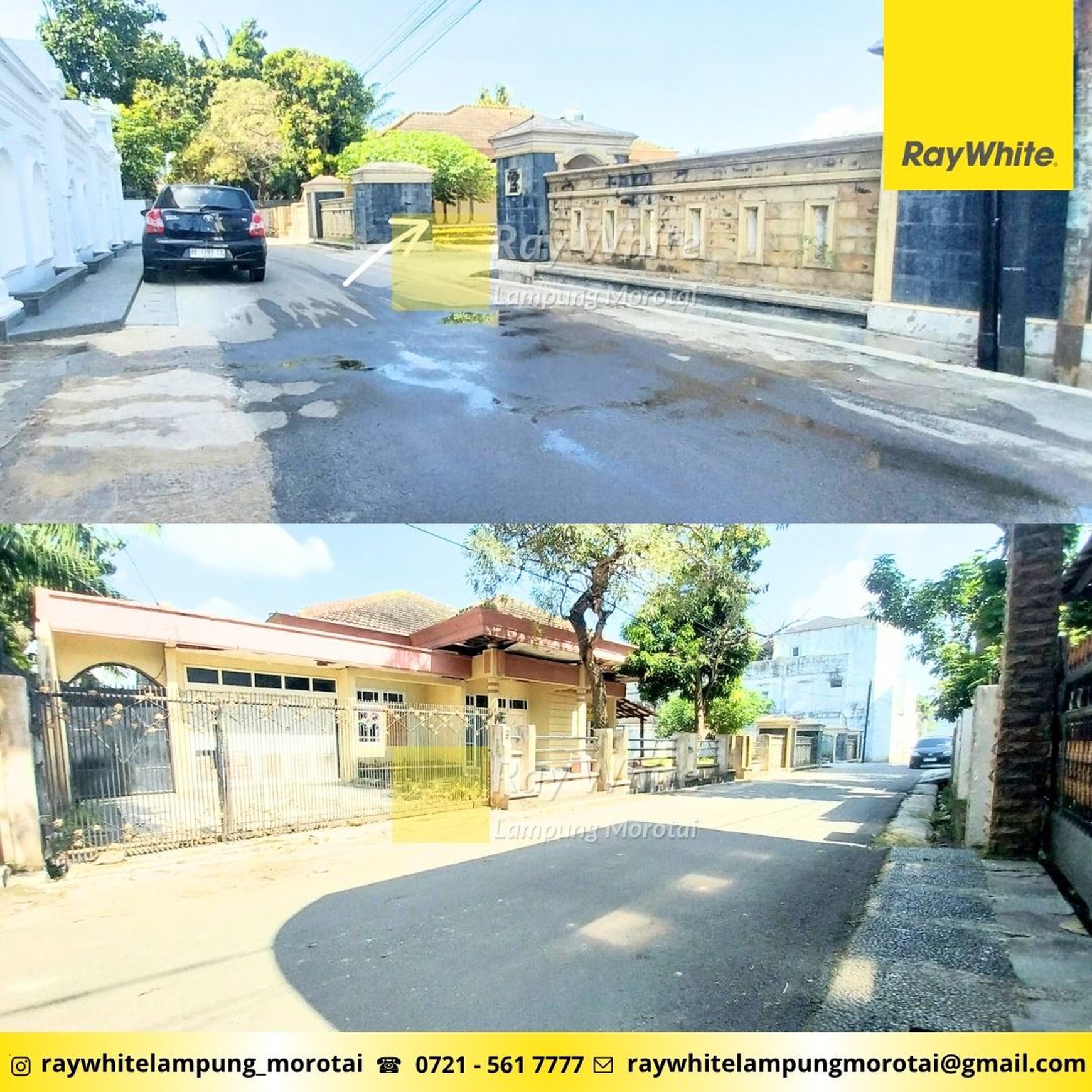 Dijual Tanah plus Rumah Kedamaian Bandar Lampung