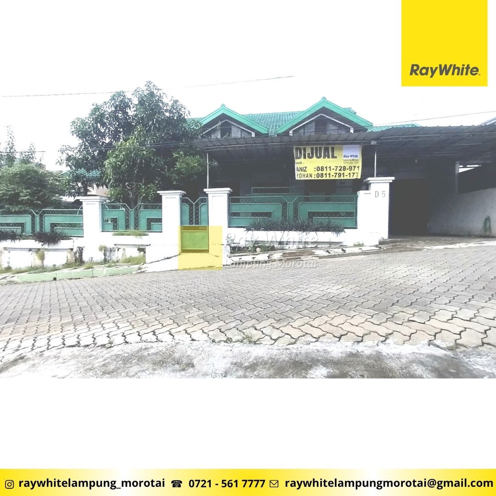 Dijual Rumah Teluk Betung Selatan
