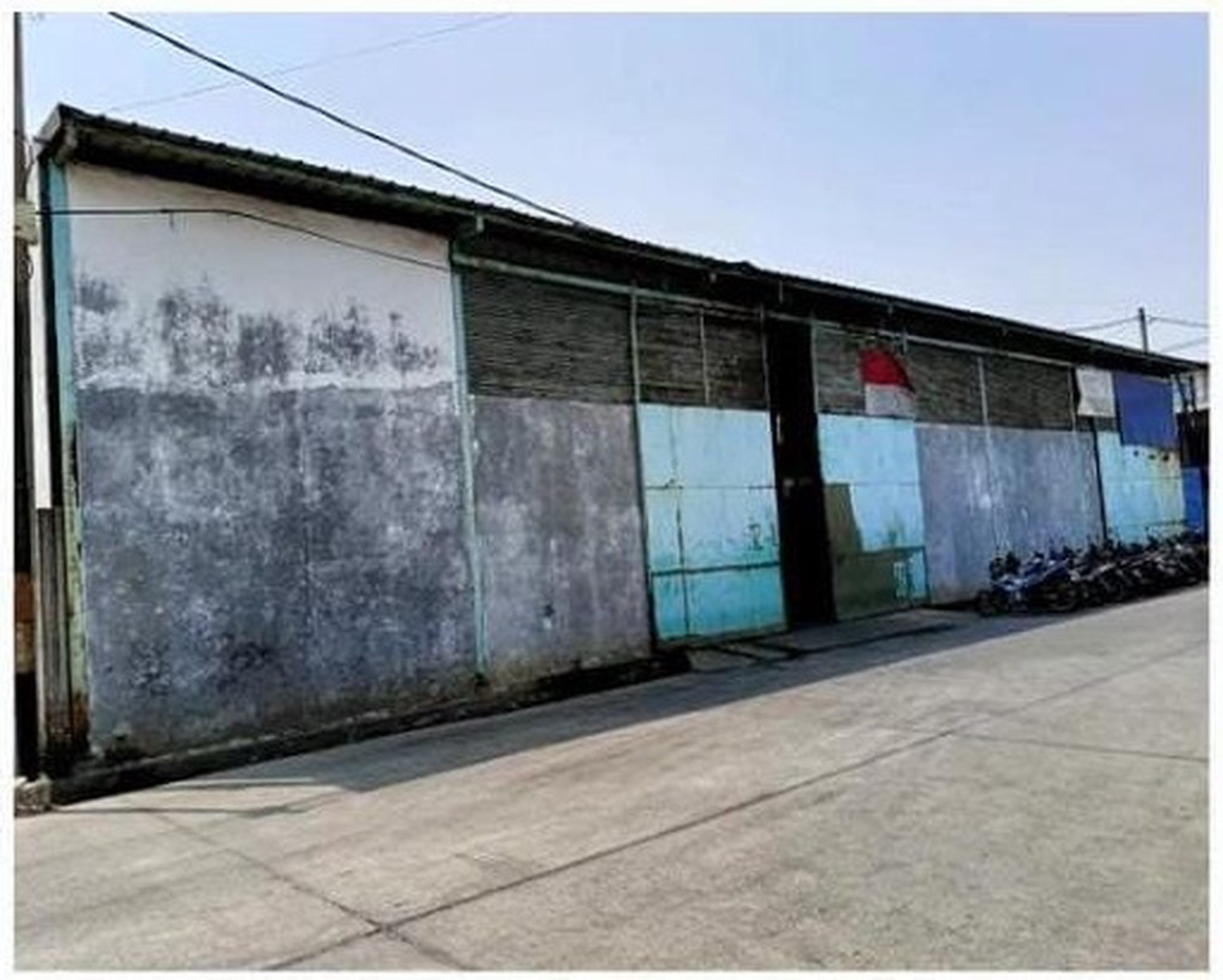Gudang 1 lantai ada izin industri tidak banjir di Pergudangan Sentra Kosambi Tangerang