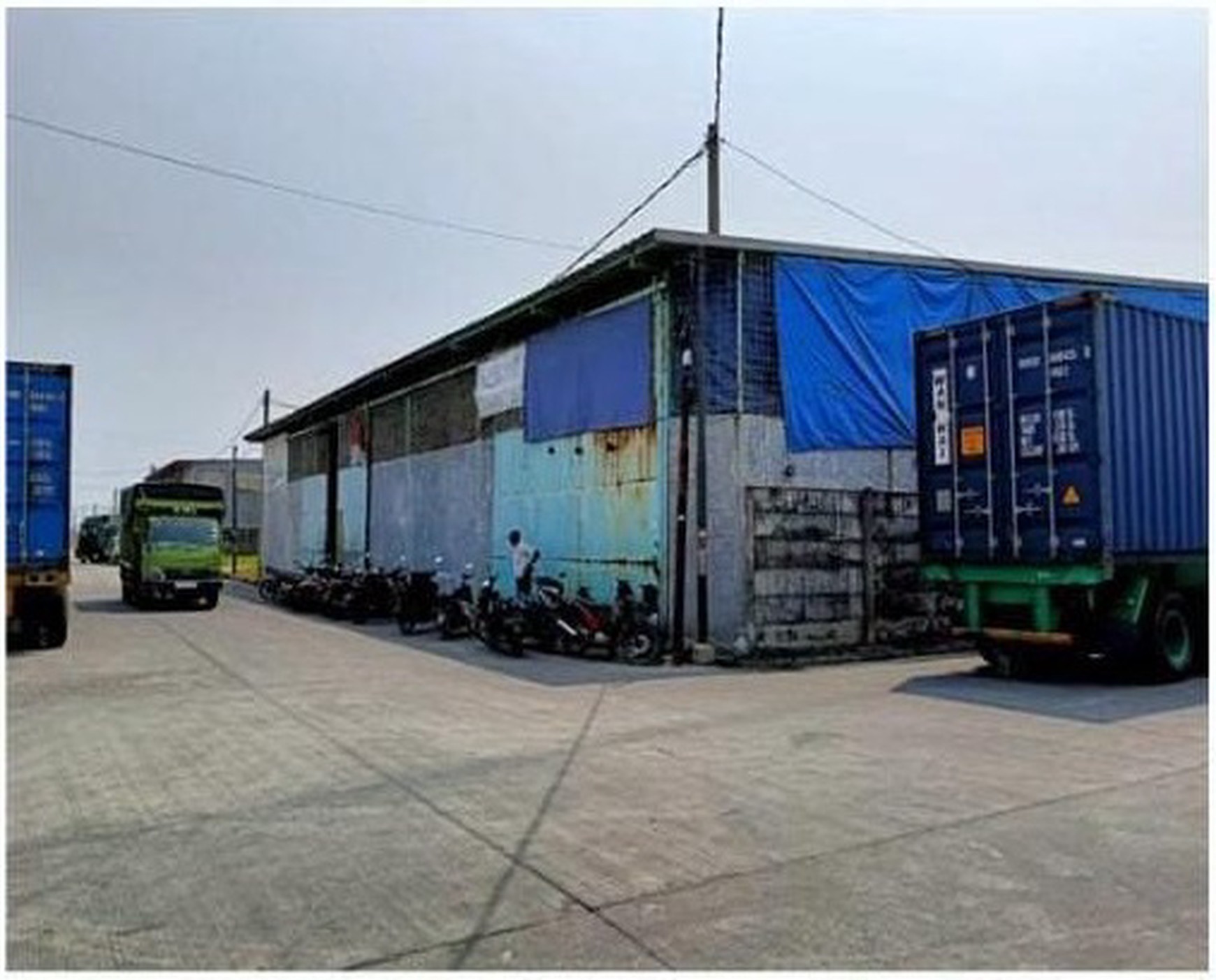 Gudang 1 lantai ada izin industri tidak banjir di Pergudangan Sentra Kosambi Tangerang
