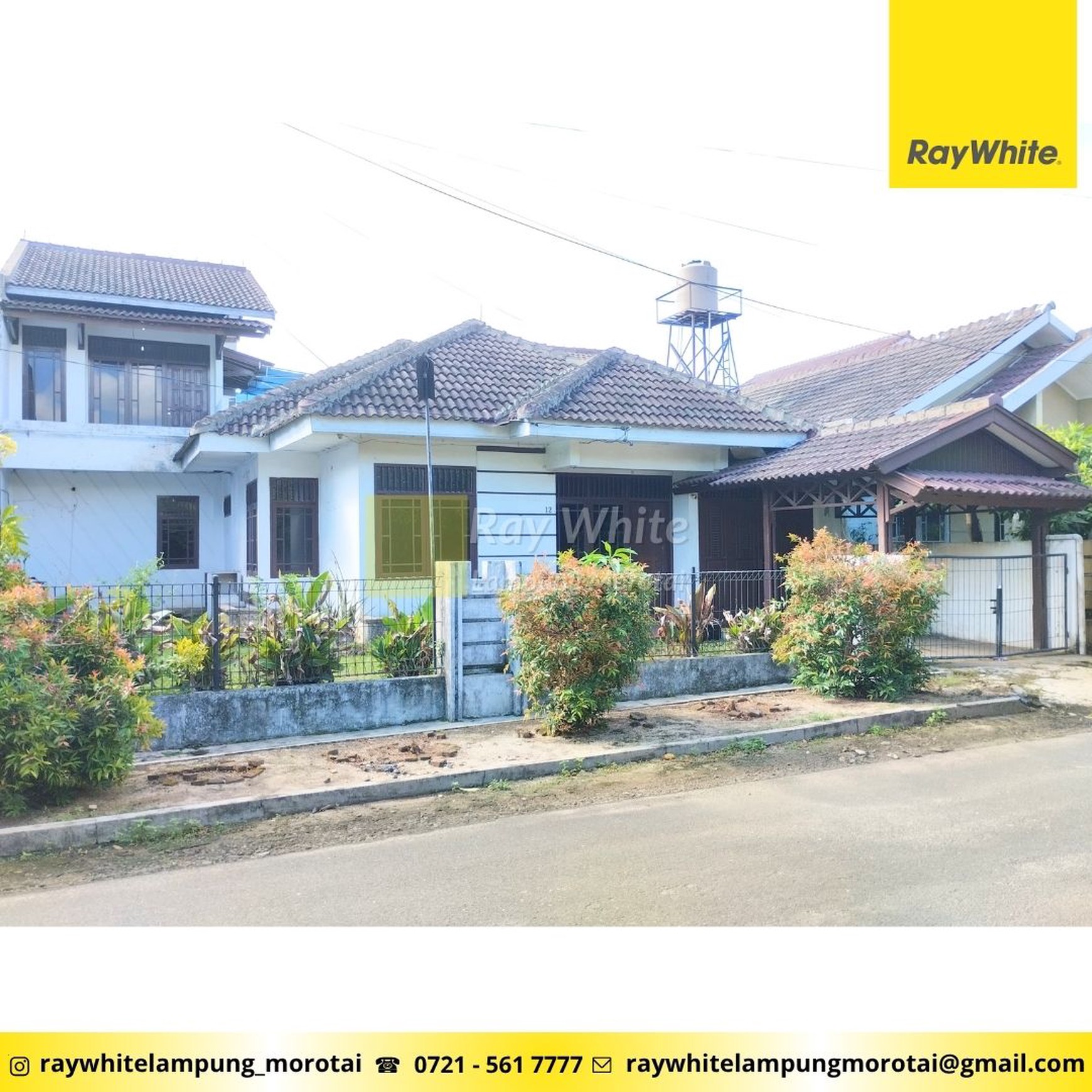 Dijual rumah way halim permai bandar lampung 2 lantai 
