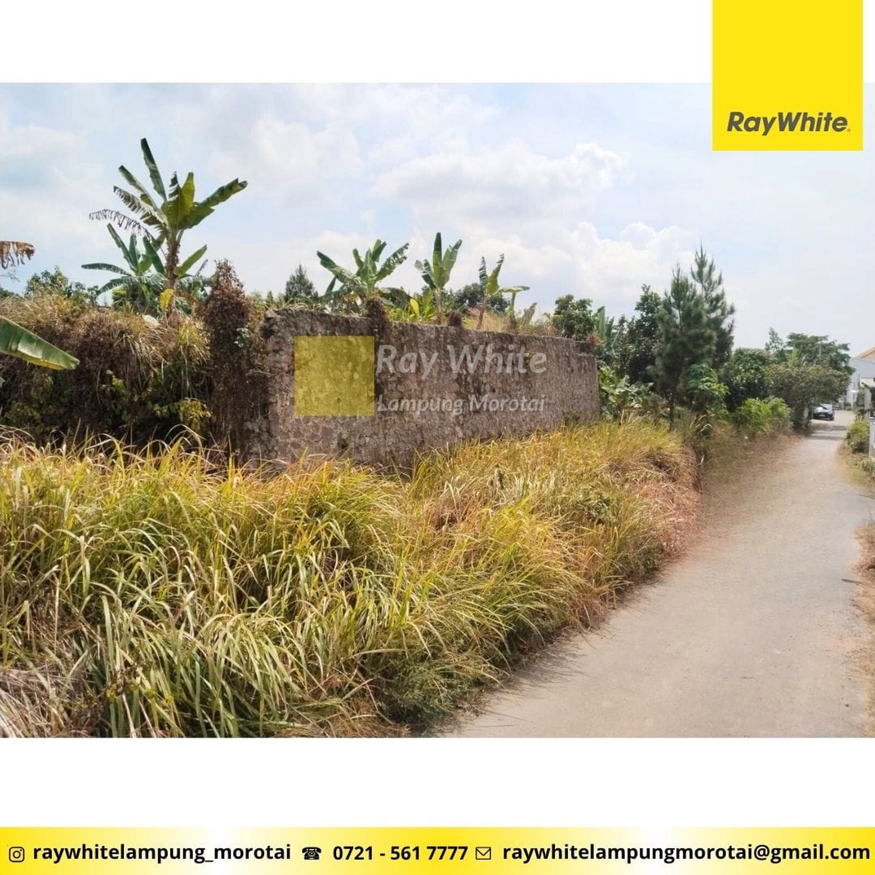 Dijual tanah di Sumber Agung Kemiling