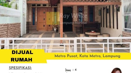 Dijual rumah di Metro