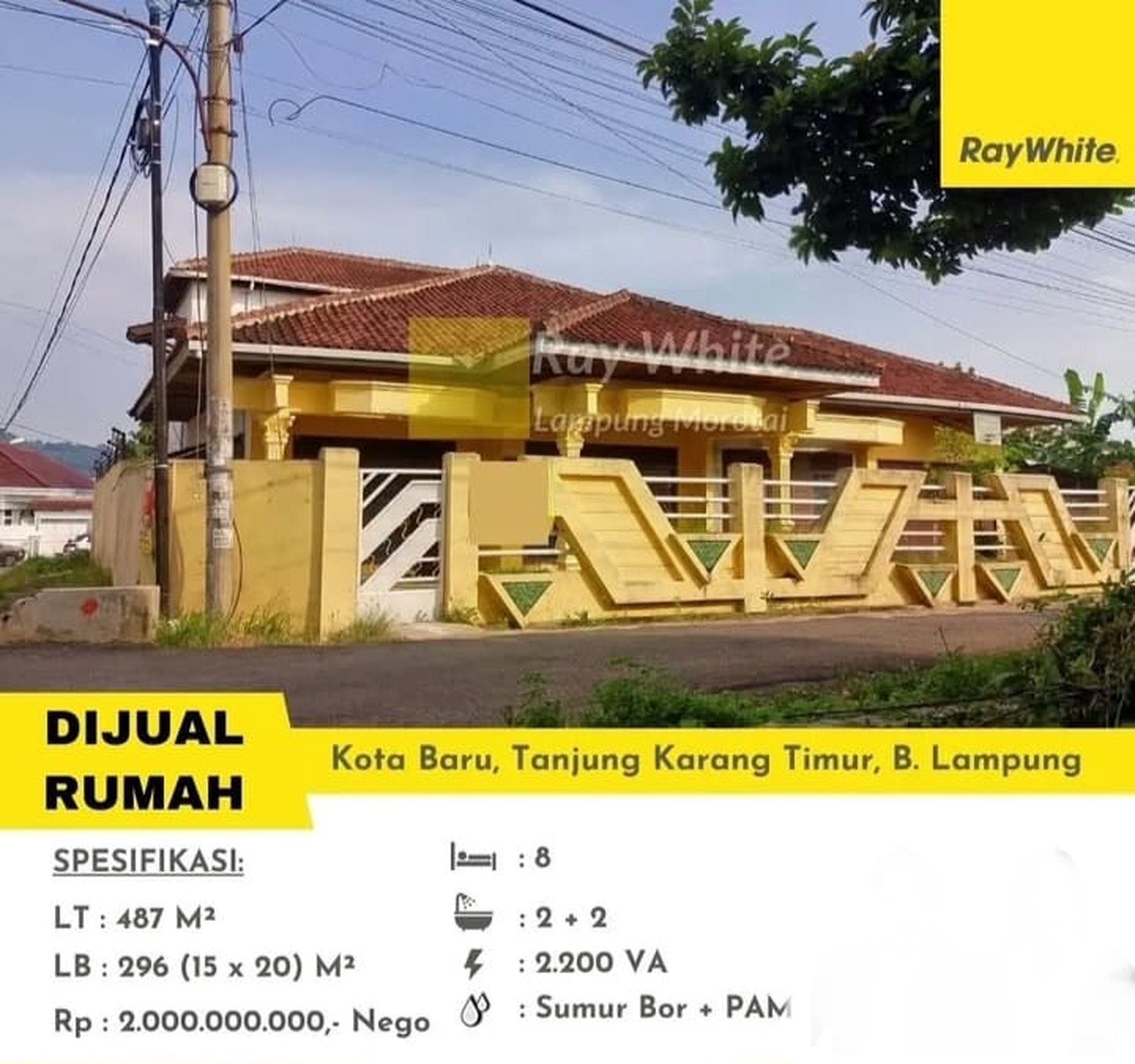 Dijual rumah di kota baru