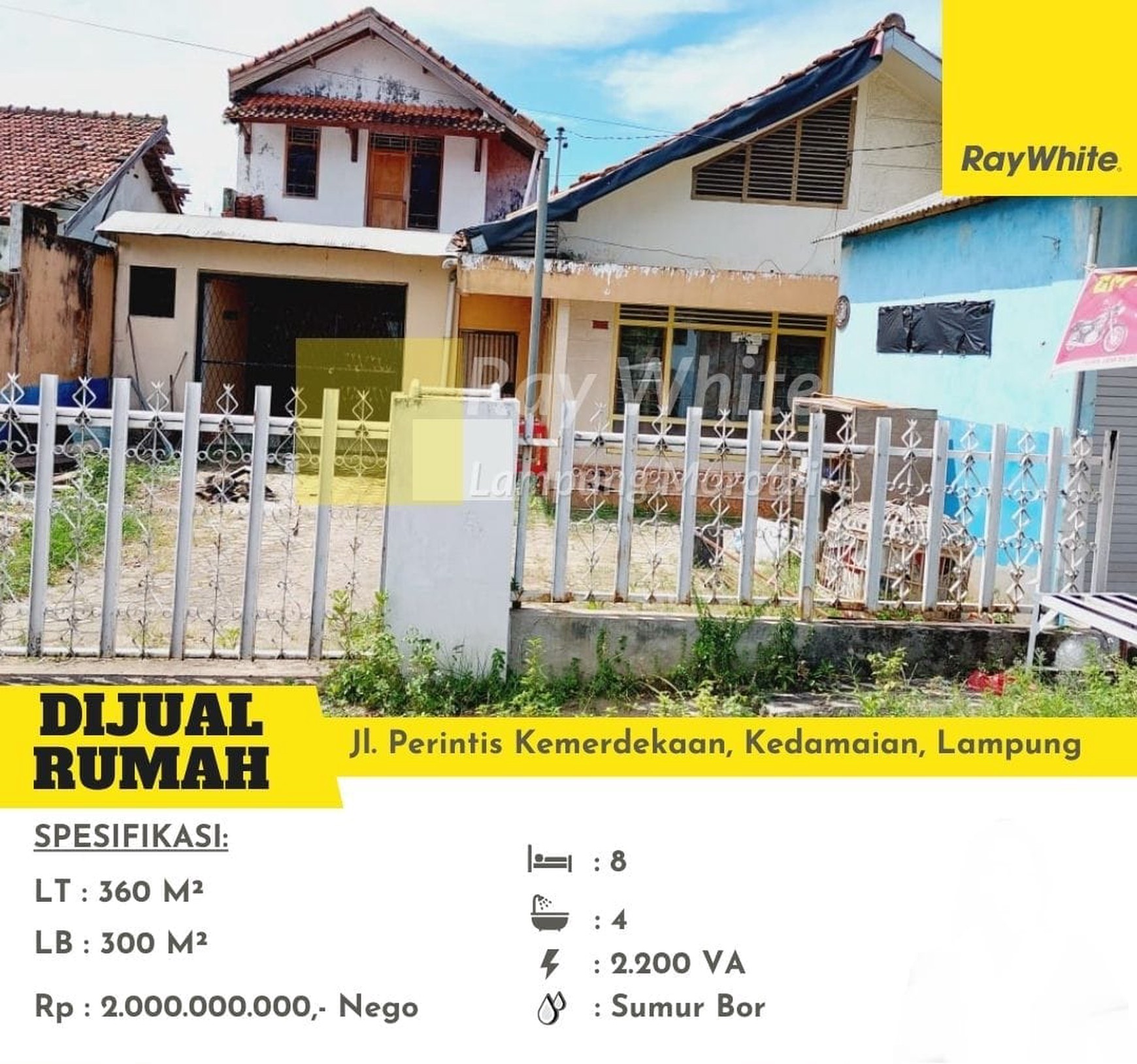 Dijual rumah di perintis kemerdekaan