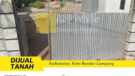 Dijual tanah di kedamaian