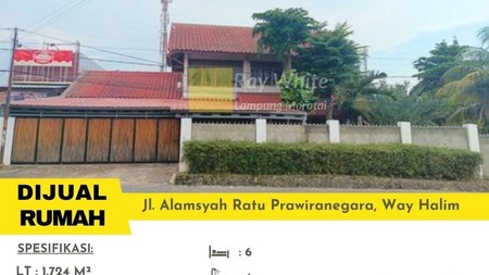 Dijual rumah di way halim