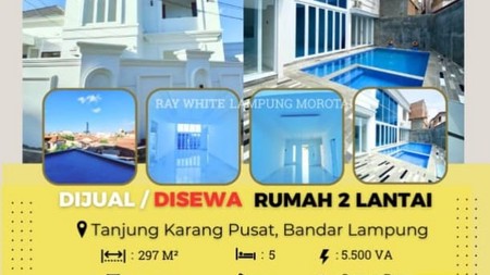 Dijual rumah di tanjung karang