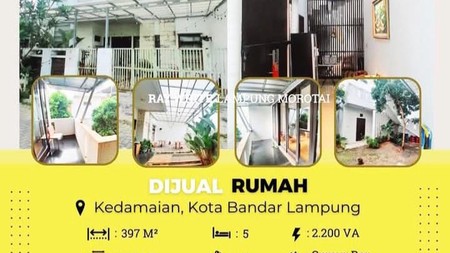 Dijual rumah di kedamaian