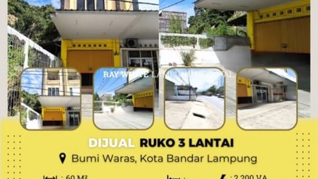 Dijual ruko 3 lantai di bumi waras