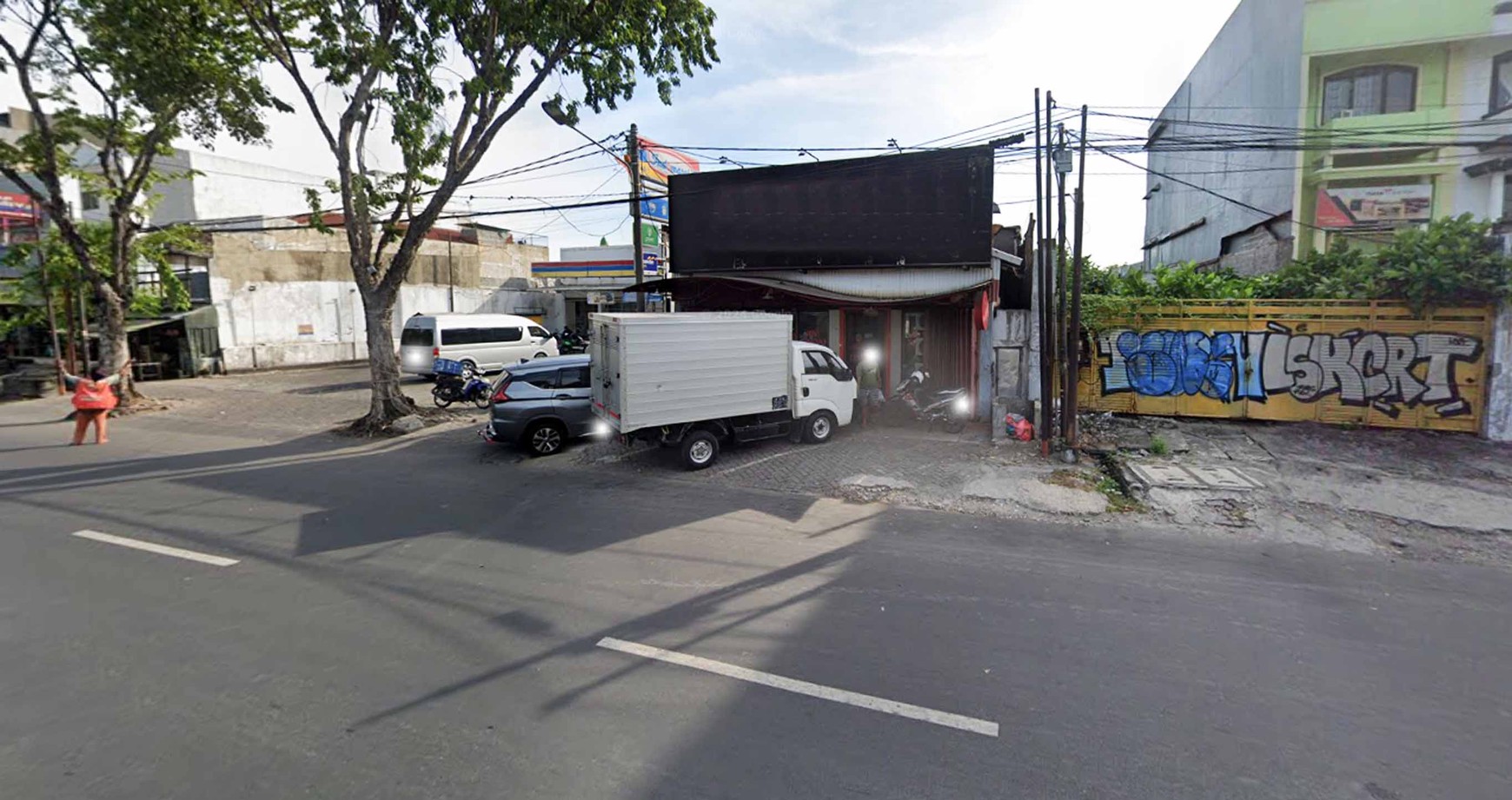 Tanah di Raya Nginden Surabaya Timur, Nol Jalan Raya, Strategis, Cocok untuk usaha apapun - TS -