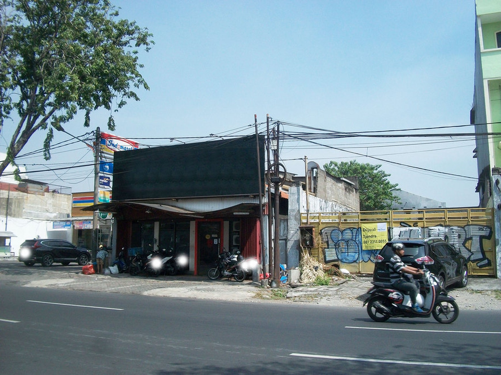 Tanah di Raya Nginden Surabaya Timur, Nol Jalan Raya, Strategis, Cocok untuk usaha apapun - TS -