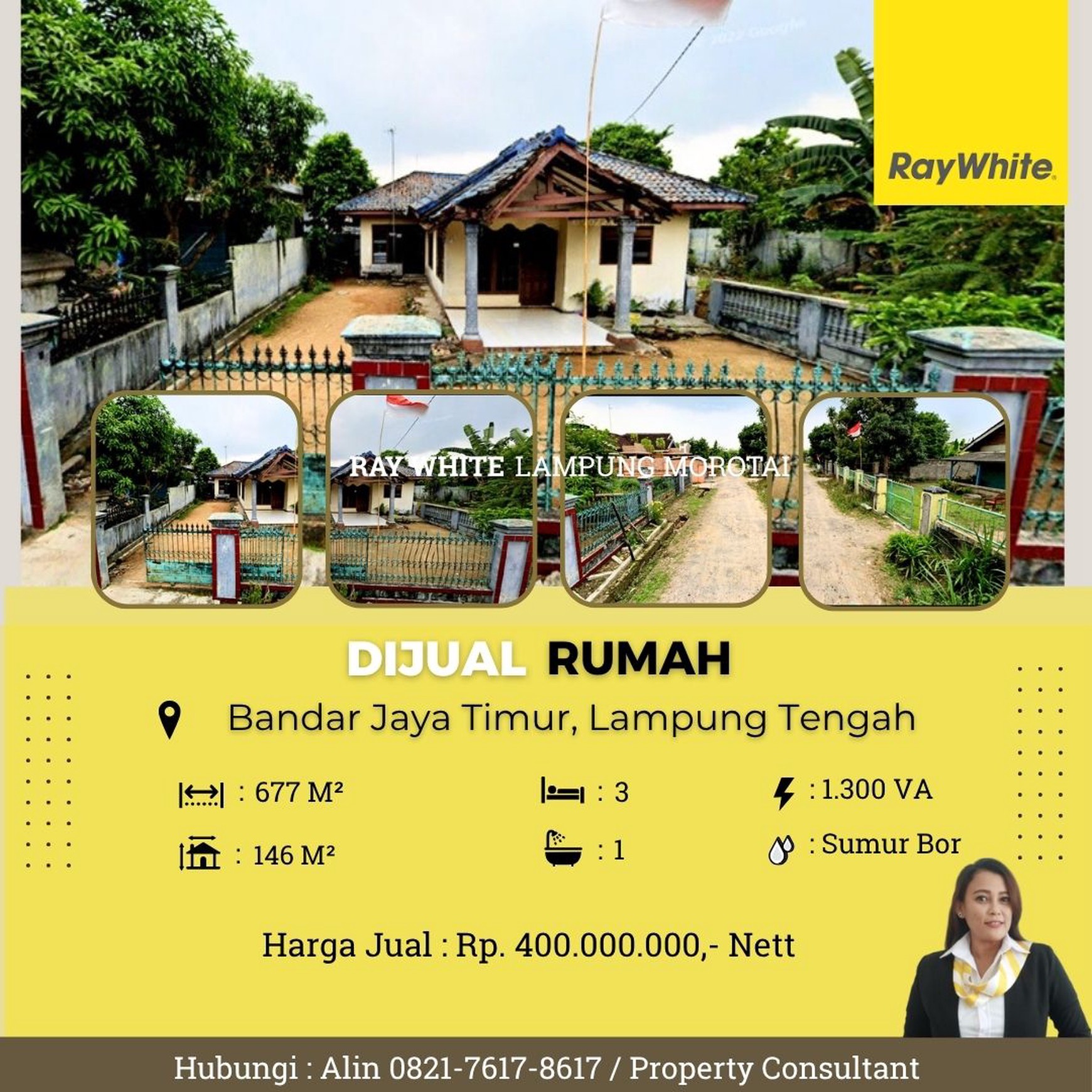 di jual rumah bandar jaya