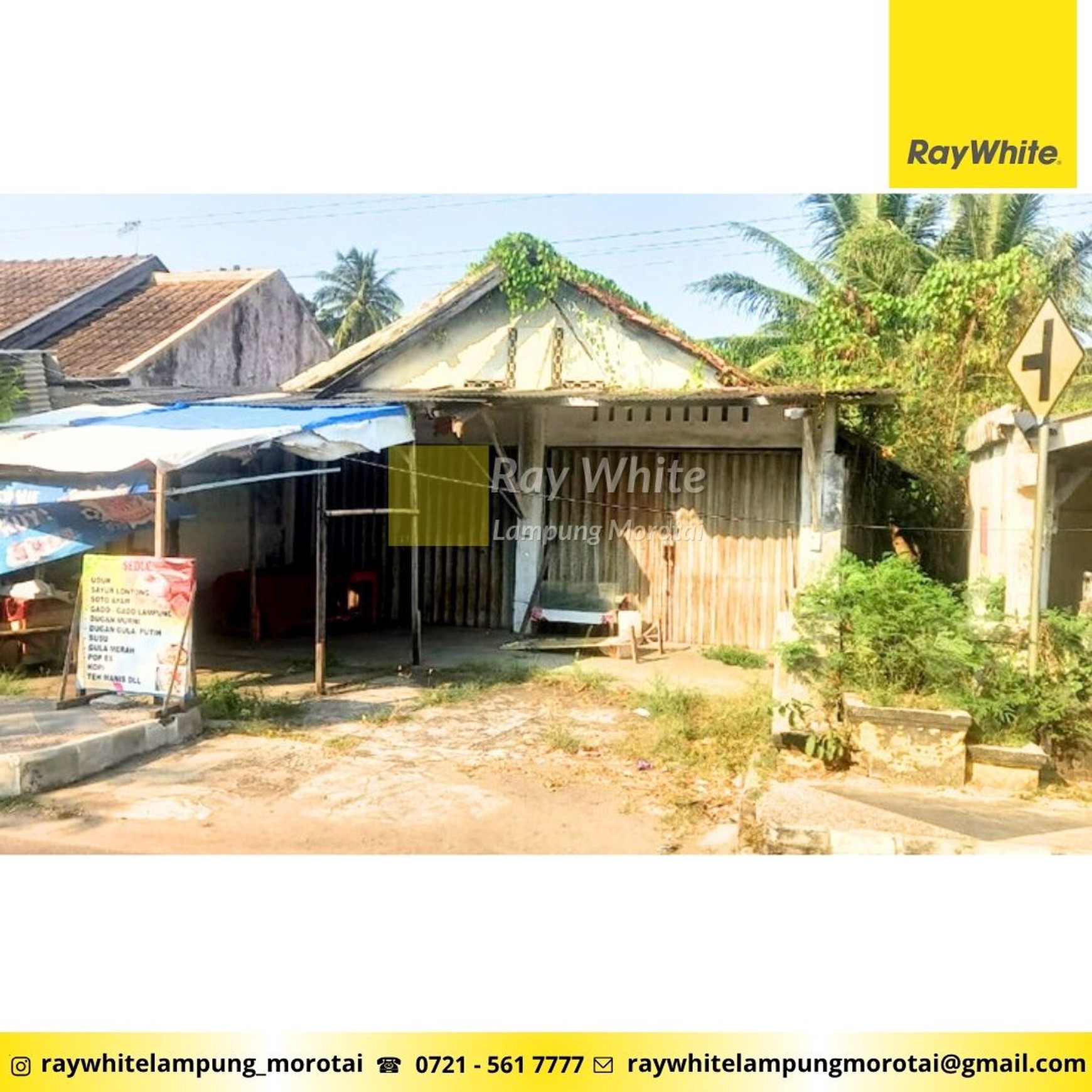 di jual bangunan dan lahan di kalianda