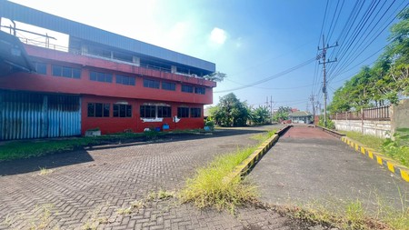 Gudang JUAL MURAH Hitung Tanah Ex. Pabrik Jl. Raya Gilang Sidoarjo 