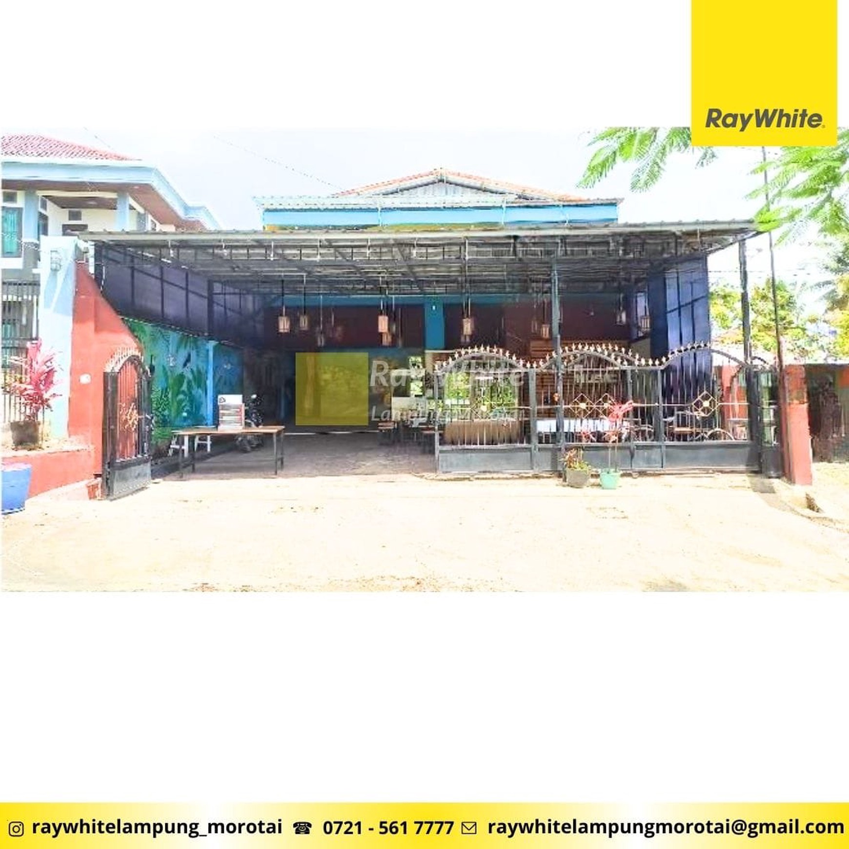 Dijual Gedung Olahraga dan Cafe Lelangan Bank