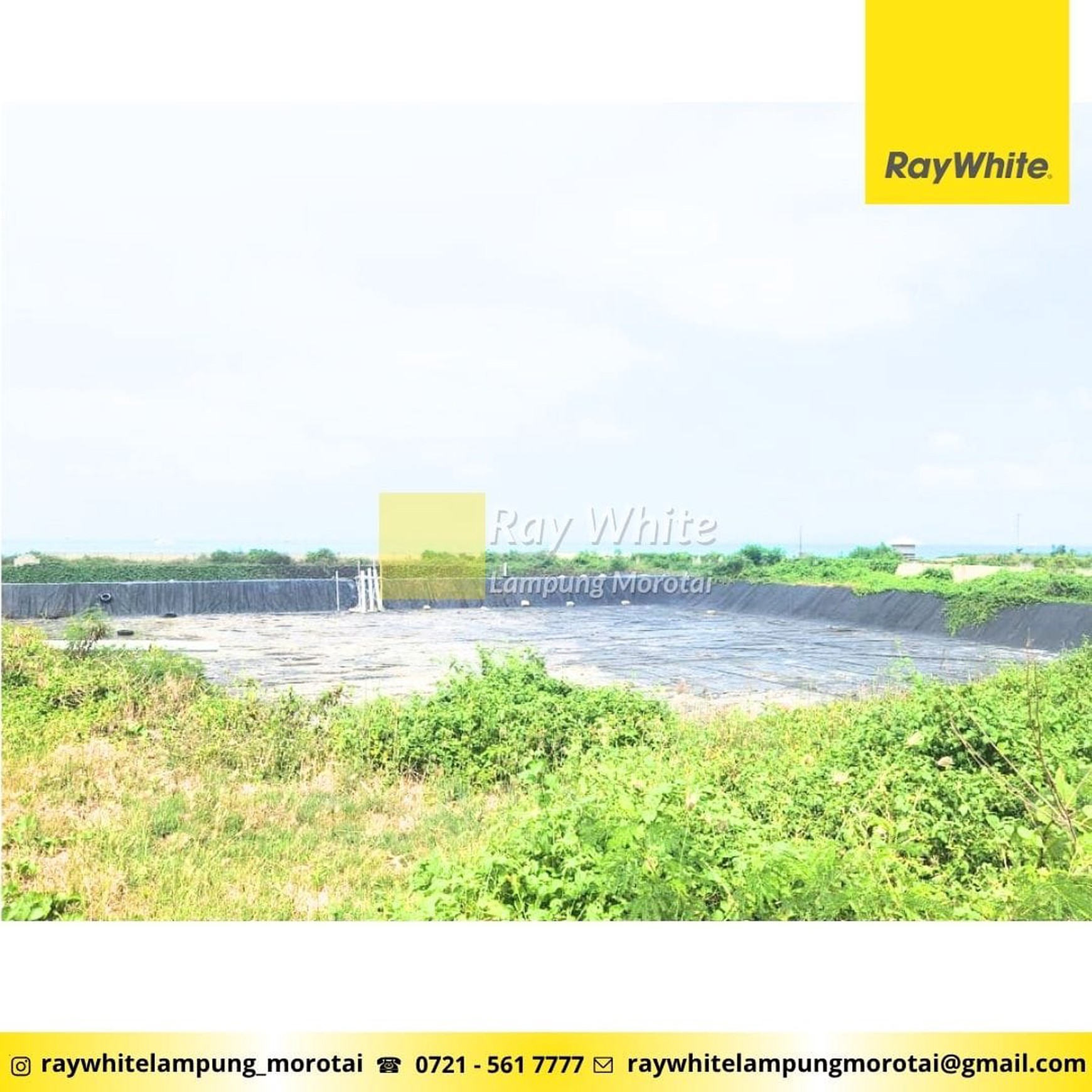 Dijual ex Tambak di Tepi Pantai ml
