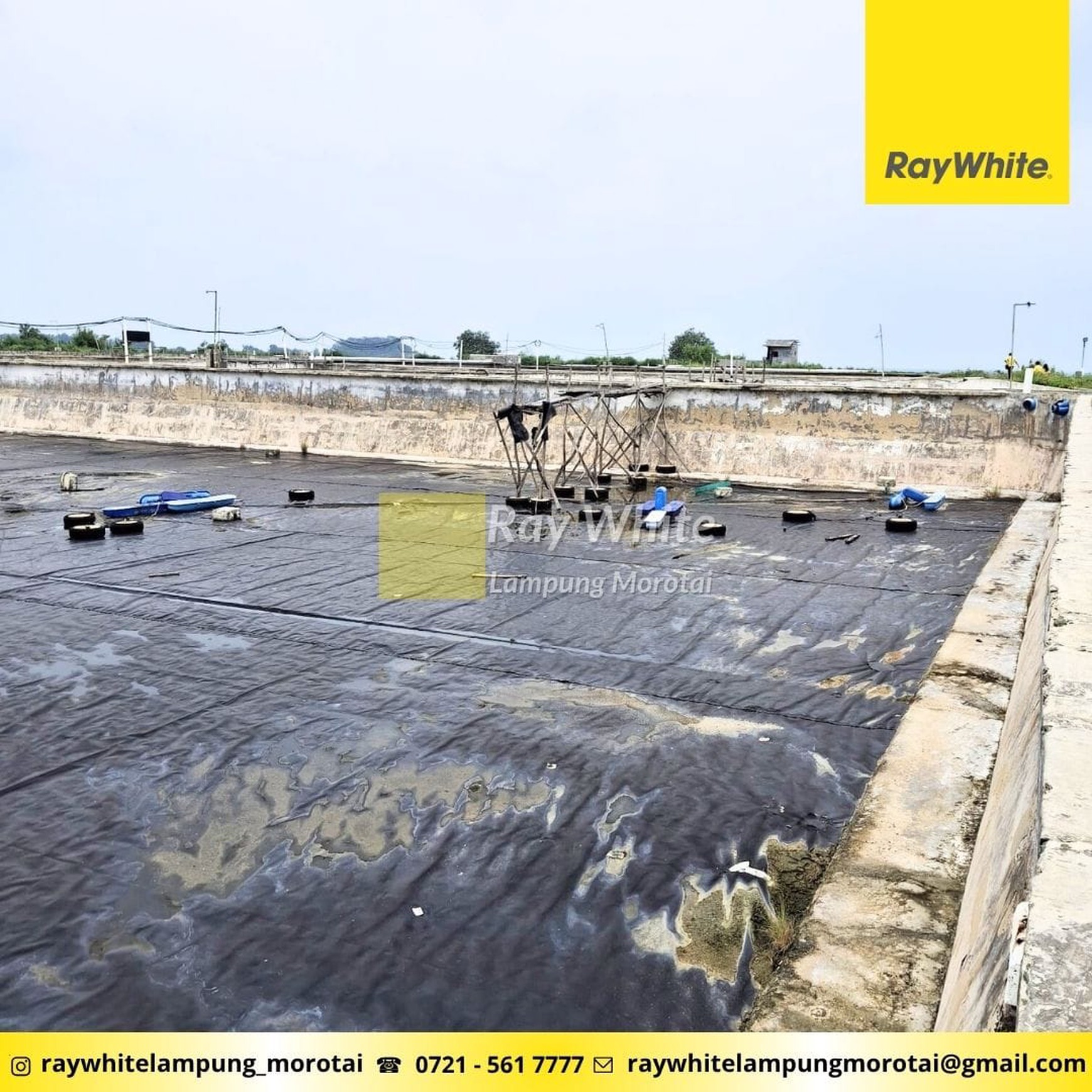 Dijual ex Tambak di Tepi Pantai ml