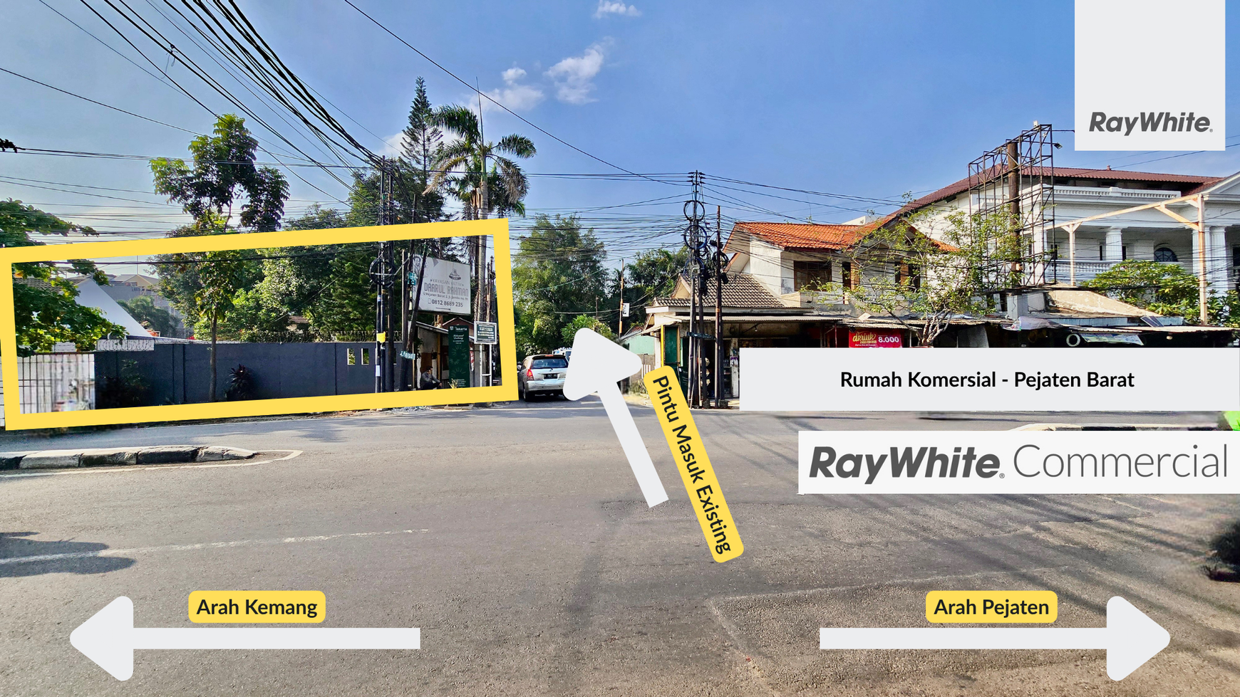 Hunian Strategis di Jalan Pejaten Barat Raya, Lokasi Prime !