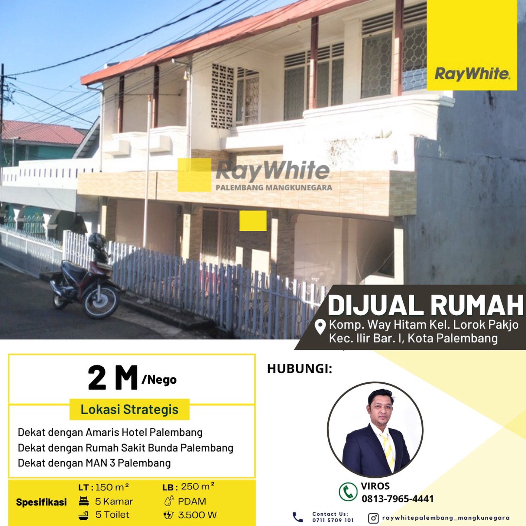 Rumah Hitung Tanah Area Cipete