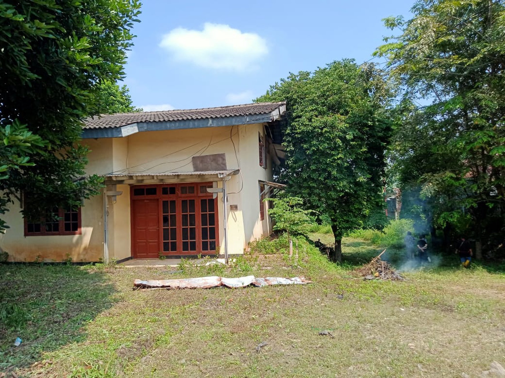 Kavling Siap Bangun dan Ada Bangunan Gudang @Raya Cikuda, Wanahera, Gunung Putri, Bogor.