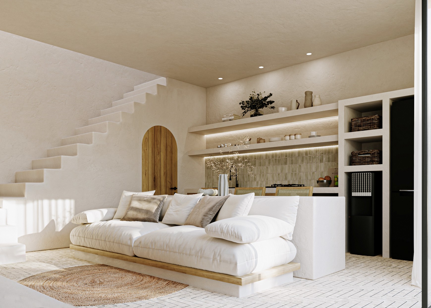 Leasehold - Stylish Off-Plan 1-Bedroom Villa in Umalas, Bali - Fully Furnished with Pool