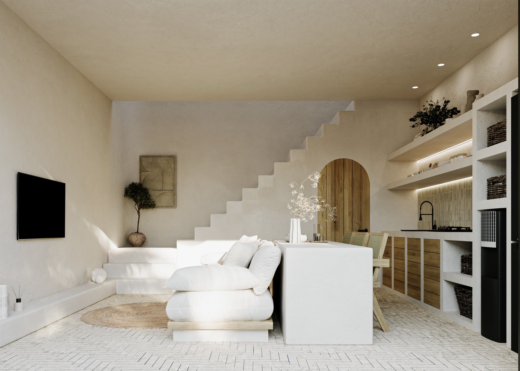 Leasehold - Stylish Off-Plan 1-Bedroom Villa in Umalas, Bali - Fully Furnished with Pool
