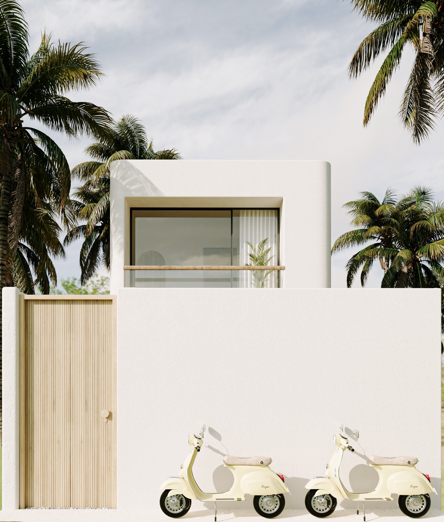 Leasehold - Stylish Off-Plan 1-Bedroom Villa in Umalas, Bali - Fully Furnished with Pool