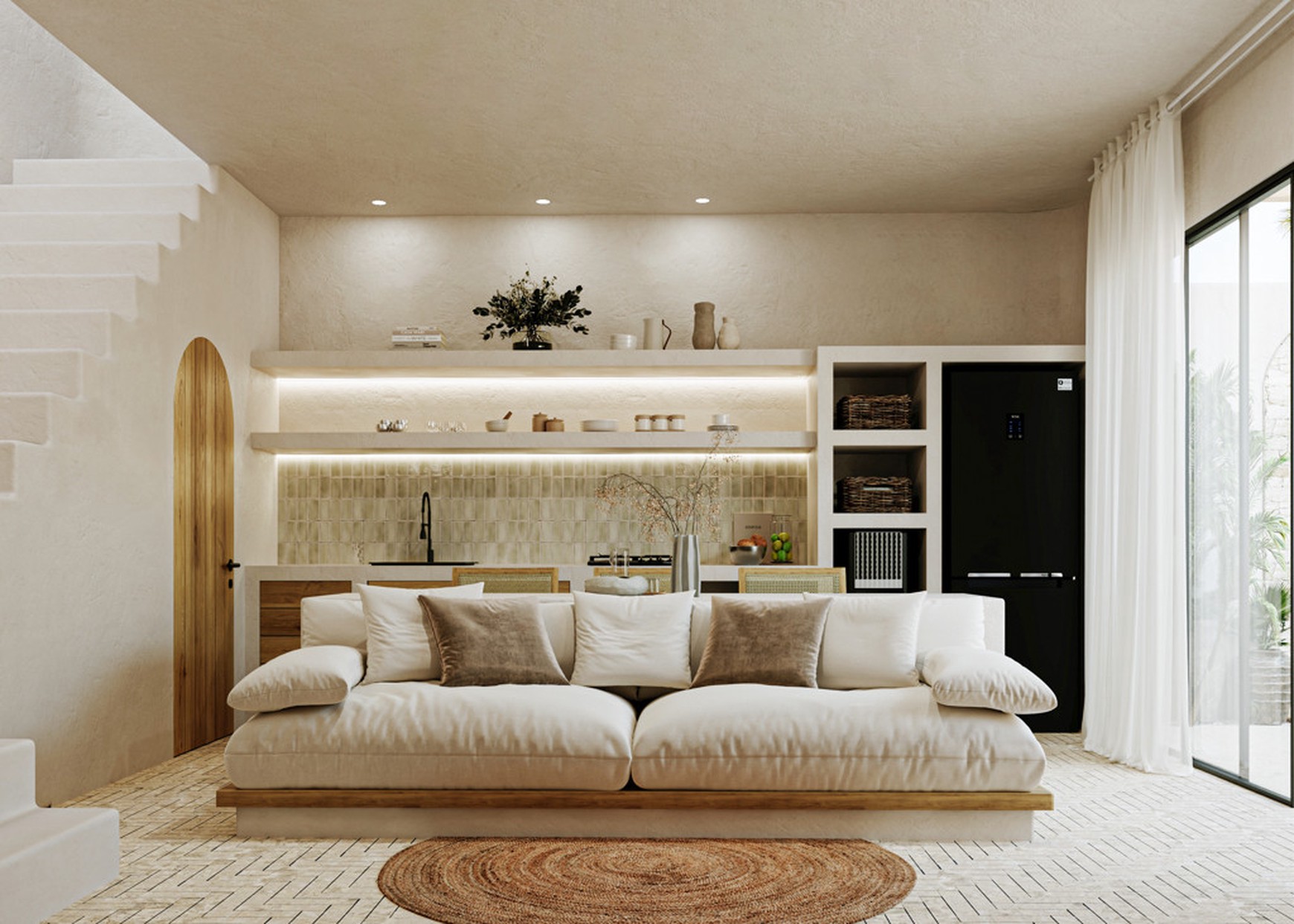 Leasehold - Stylish Off-Plan 1-Bedroom Villa in Umalas, Bali - Fully Furnished with Pool