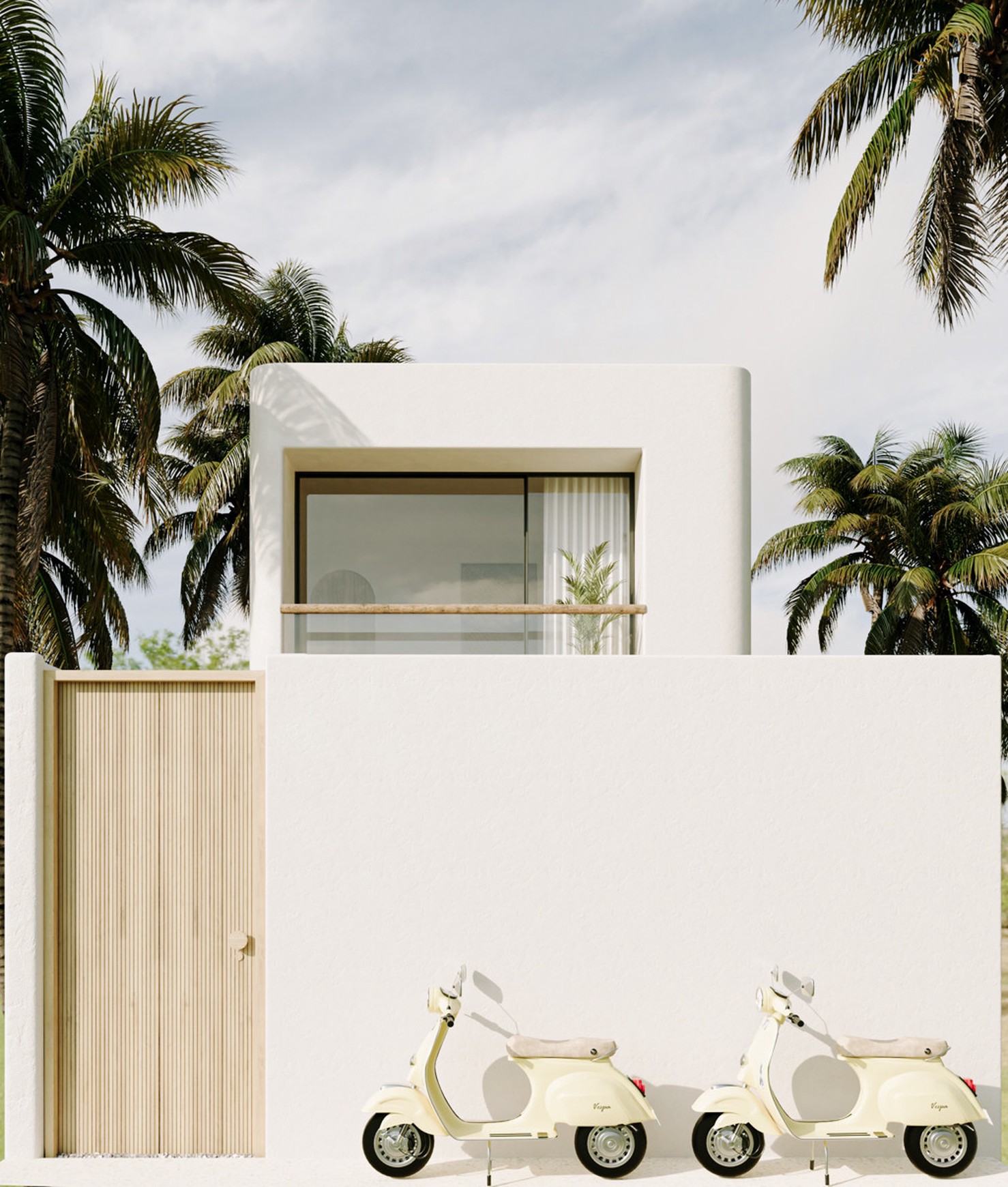 Leasehold - Stylish Off-Plan 1-Bedroom Villa in Umalas, Bali - Fully Furnished with Pool