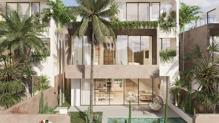 Leasehold - Ocean-Breeze Cliffside Villa with Rooftop & Pool in Uluwatu, Bali
