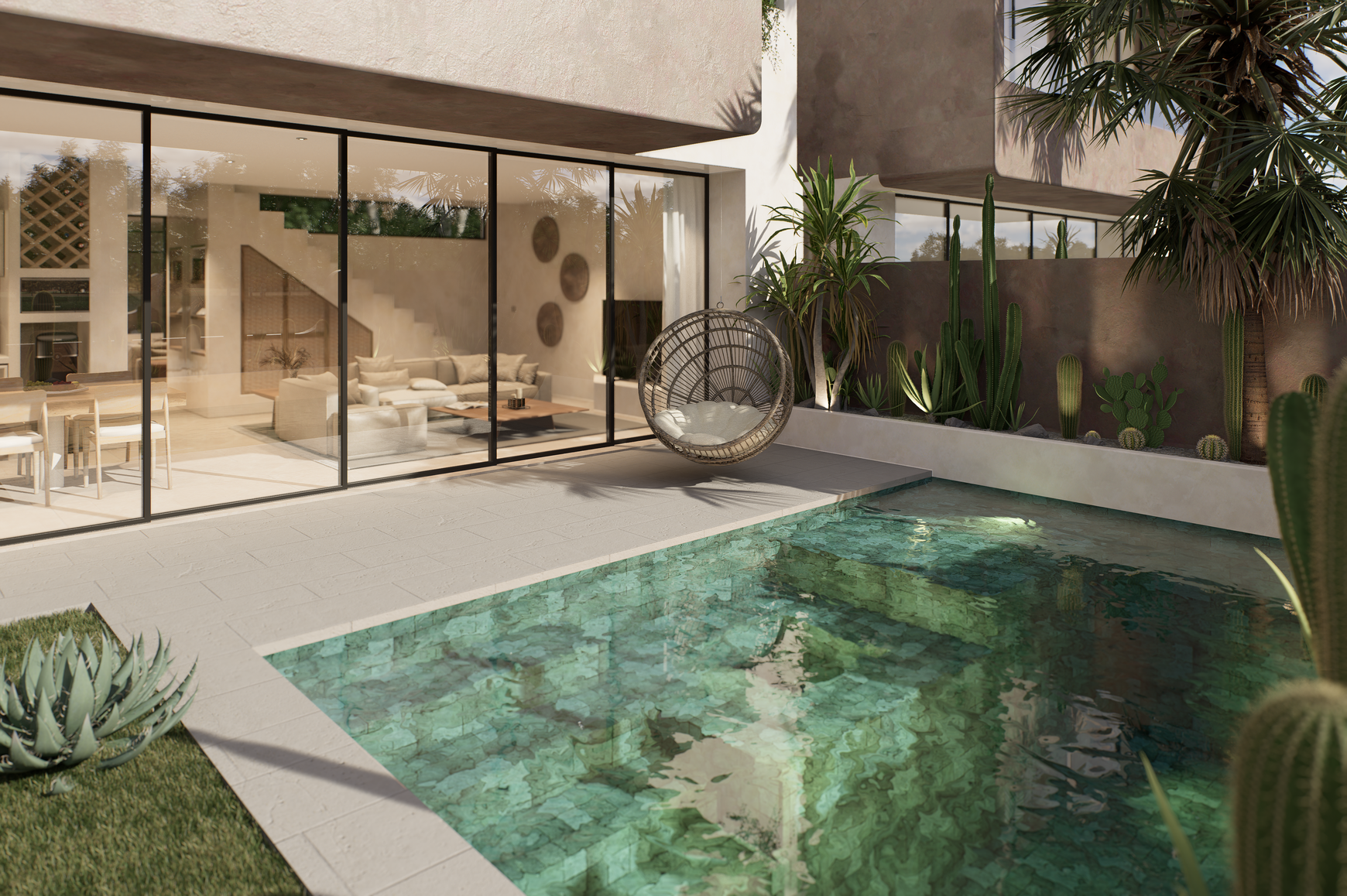 Leasehold - Ocean-Breeze Cliffside Villa with Rooftop & Pool in Uluwatu, Bali