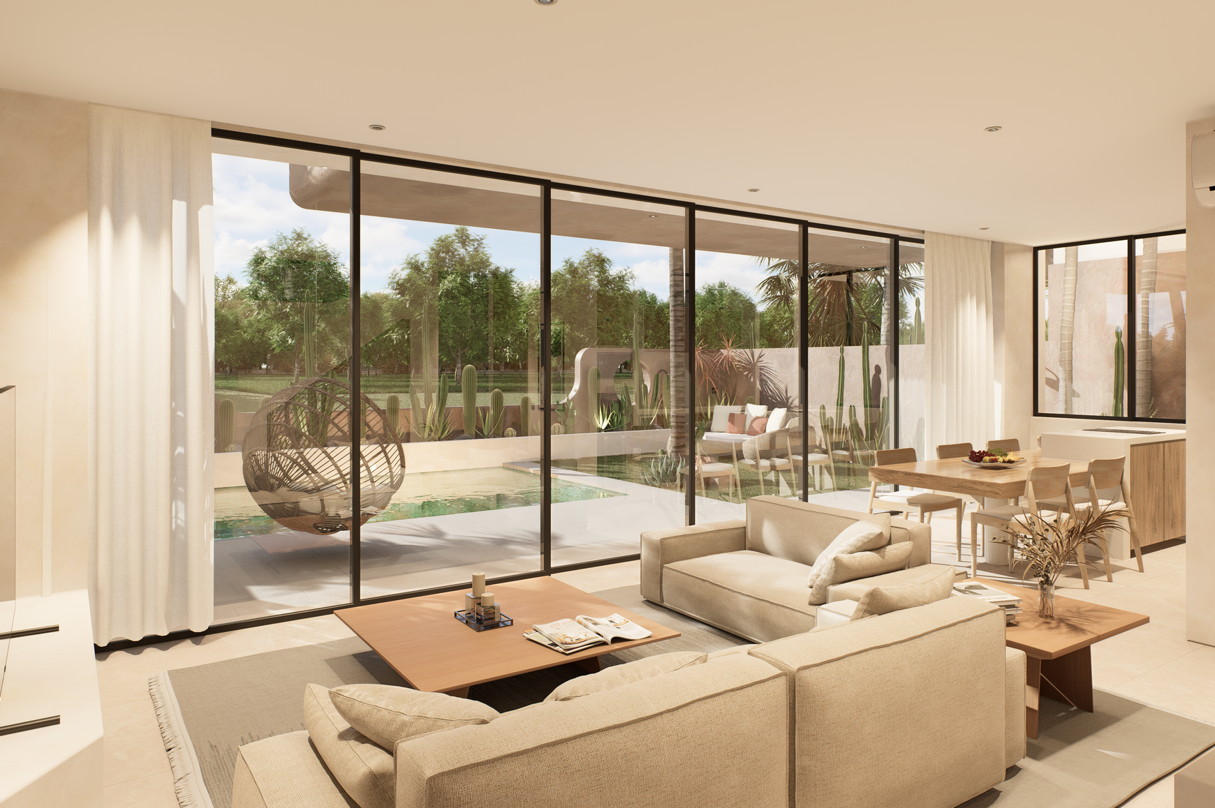 Leasehold - Ocean-Breeze Cliffside Villa with Rooftop & Pool in Uluwatu, Bali