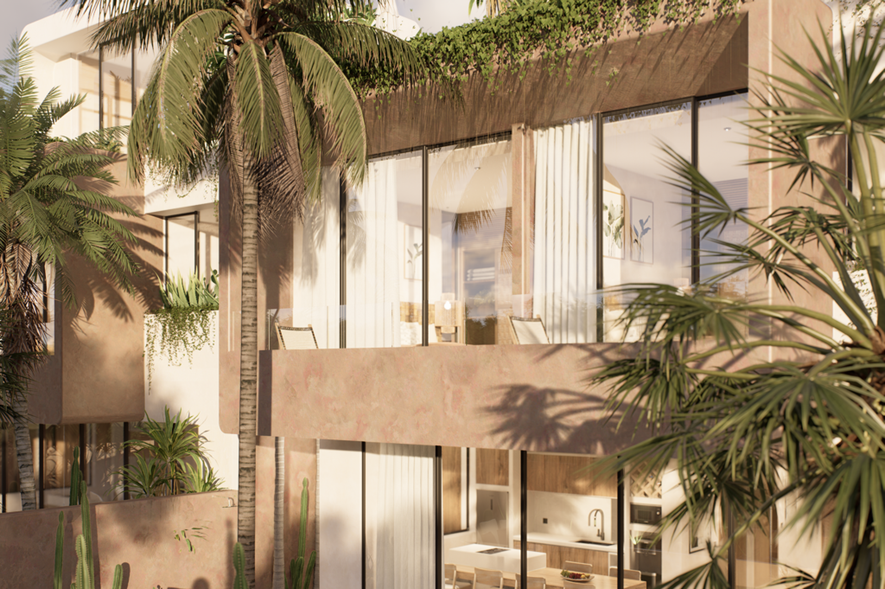 Leasehold - Ocean-Breeze Cliffside Villa with Rooftop & Pool in Uluwatu, Bali