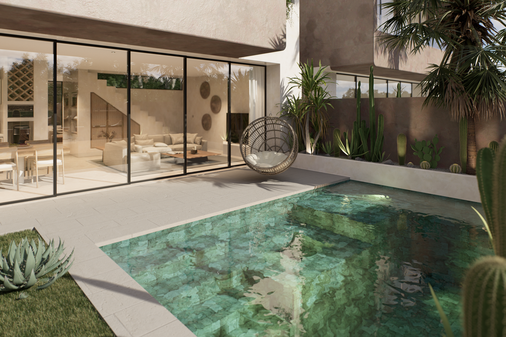 Leasehold - Ocean-Breeze Cliffside Villa with Rooftop & Pool in Uluwatu, Bali